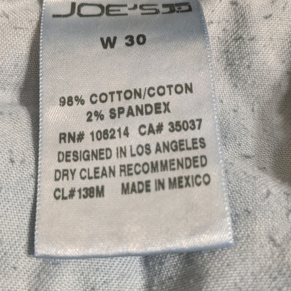Joe's Keagan distressed mid-rise jeans size 30 - Picture 7 of 8
